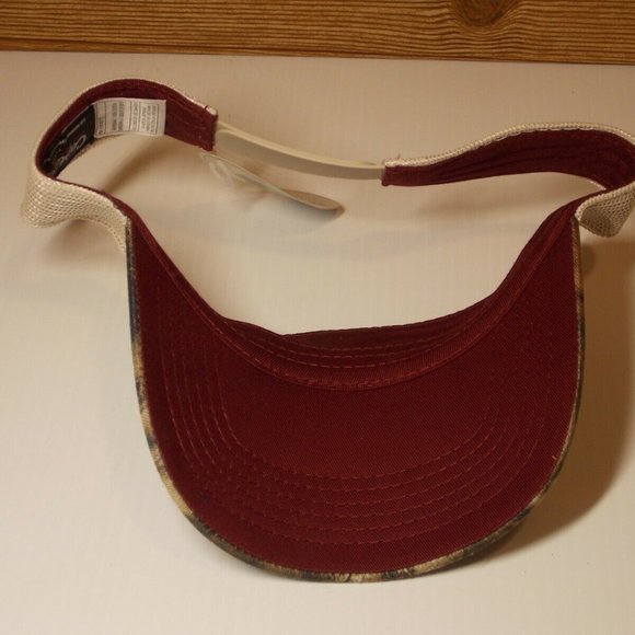 NWT NCAA Virginia Tech Hokies Logo Hat Cap Visor C - Picture 6 of 7